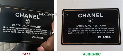 chanel bag boy fake|authenticity card chanel.